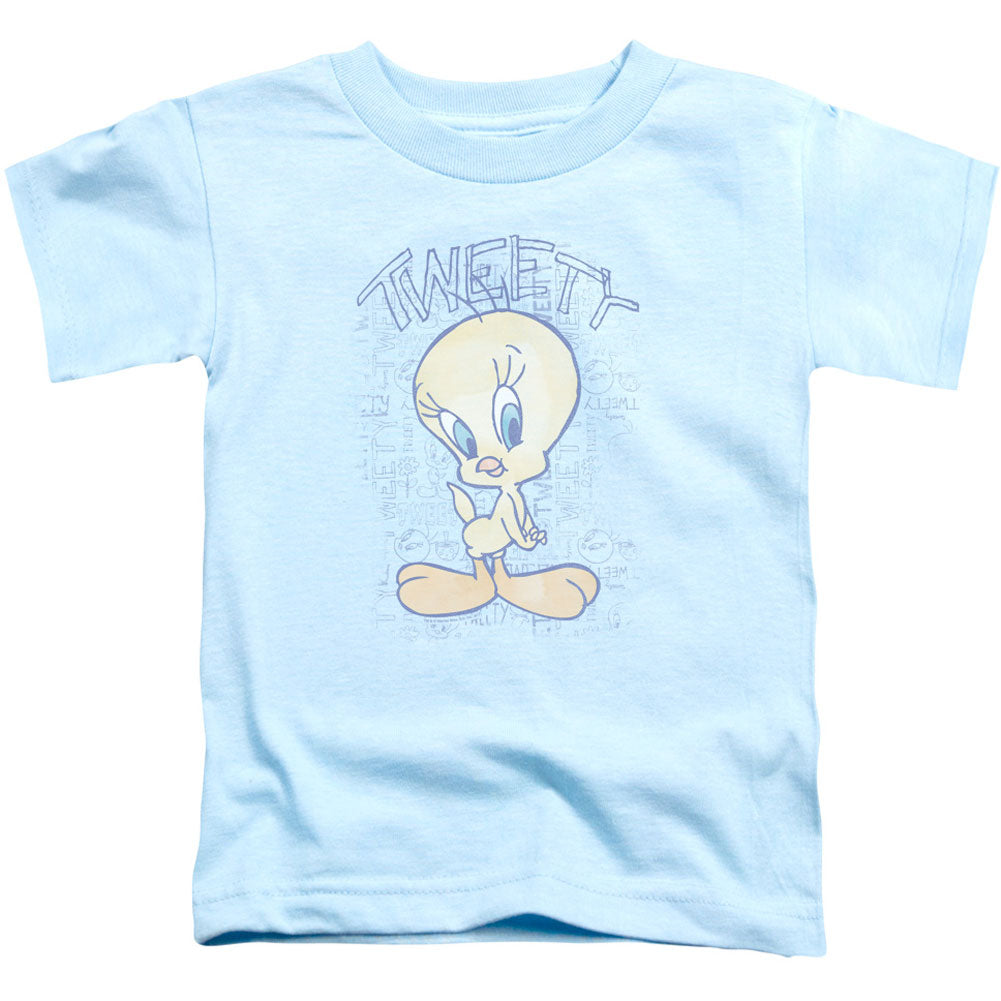 Looney Tunes Tweety Fade Toddler Childrens T-shirt Front