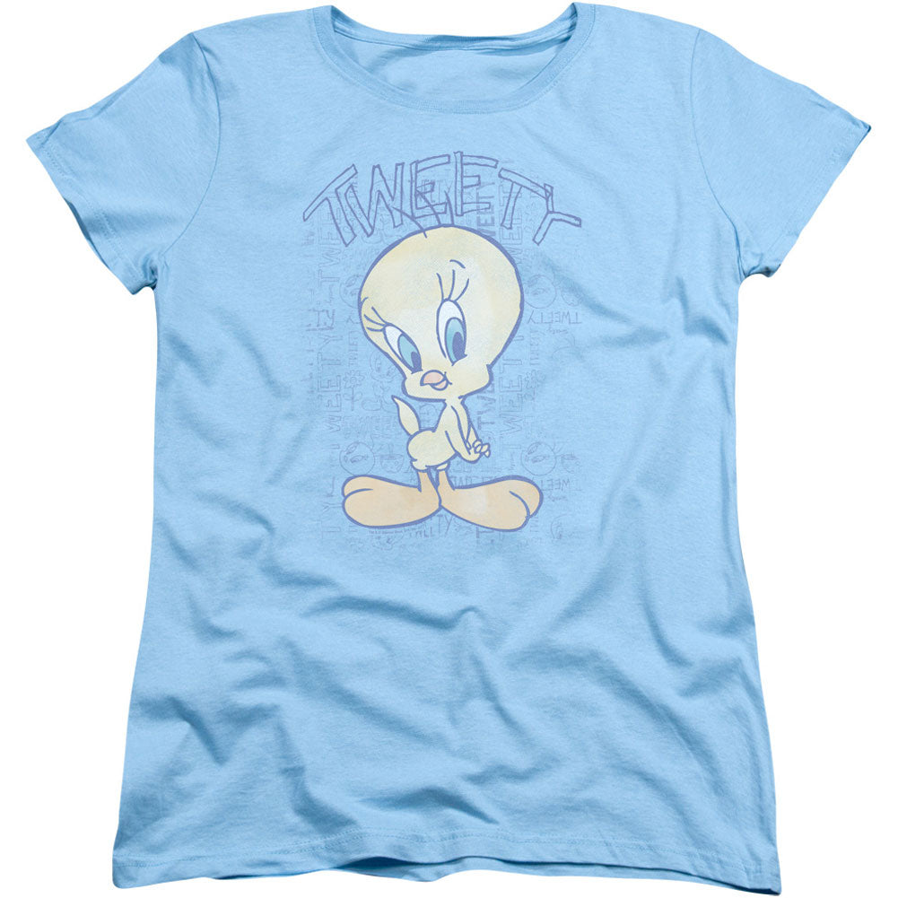 Looney Tunes Tweety Fade Junior Top Front