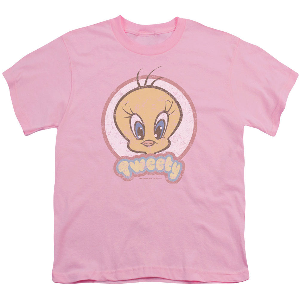 Looney Tunes Retro Tweety Youth T-shirt Front