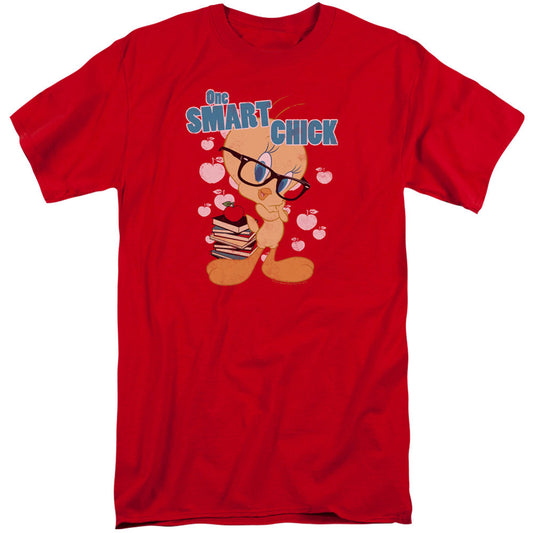 Looney Tunes One Smart Chick Adult Tall T-shirt Tall Front