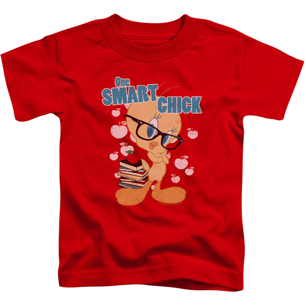 Looney Tunes One Smart Chick Toddler Childrens T-shirt Front