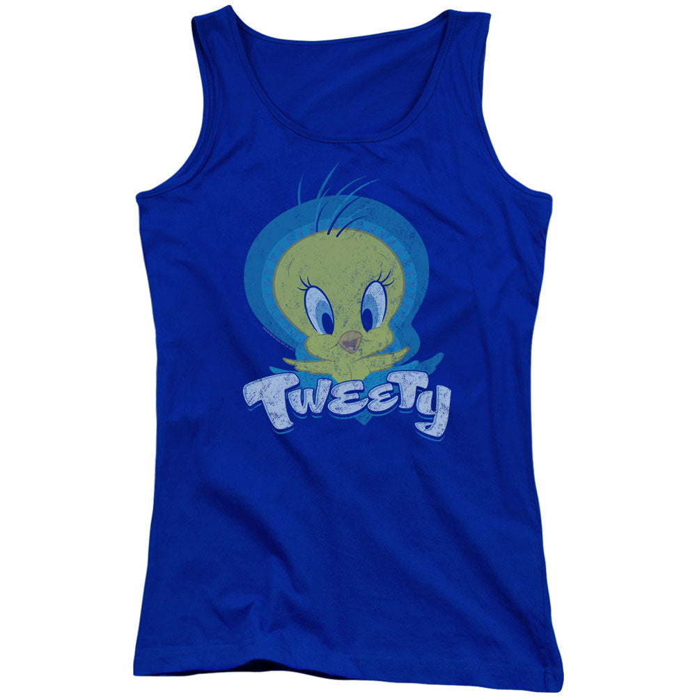 Looney Tunes Tweety Swirl Junior Top Front