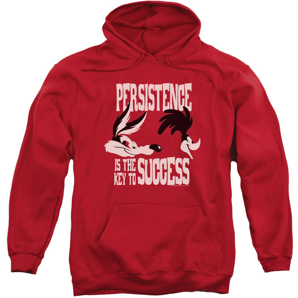 Looney Tunes Persistence Adult 25% Poly Hooded Sweatshirt Front