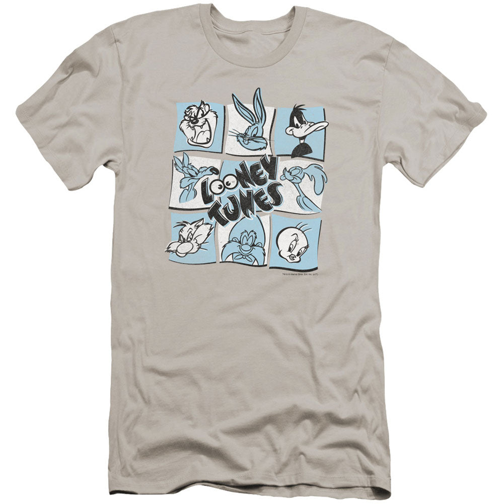 Looney Tunes The Looney Bunch Premium Canvas Brand Slim Fit T-shirt Front
