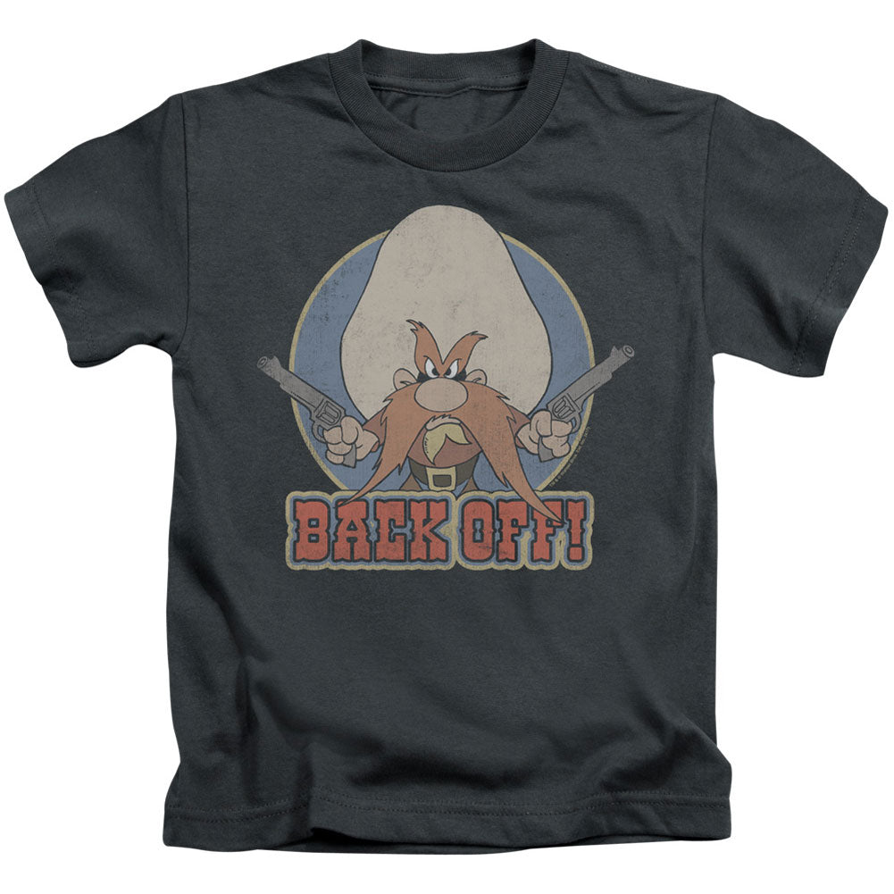 Looney Tunes I Said Back Off Juvenile Childrens T-shirt Front