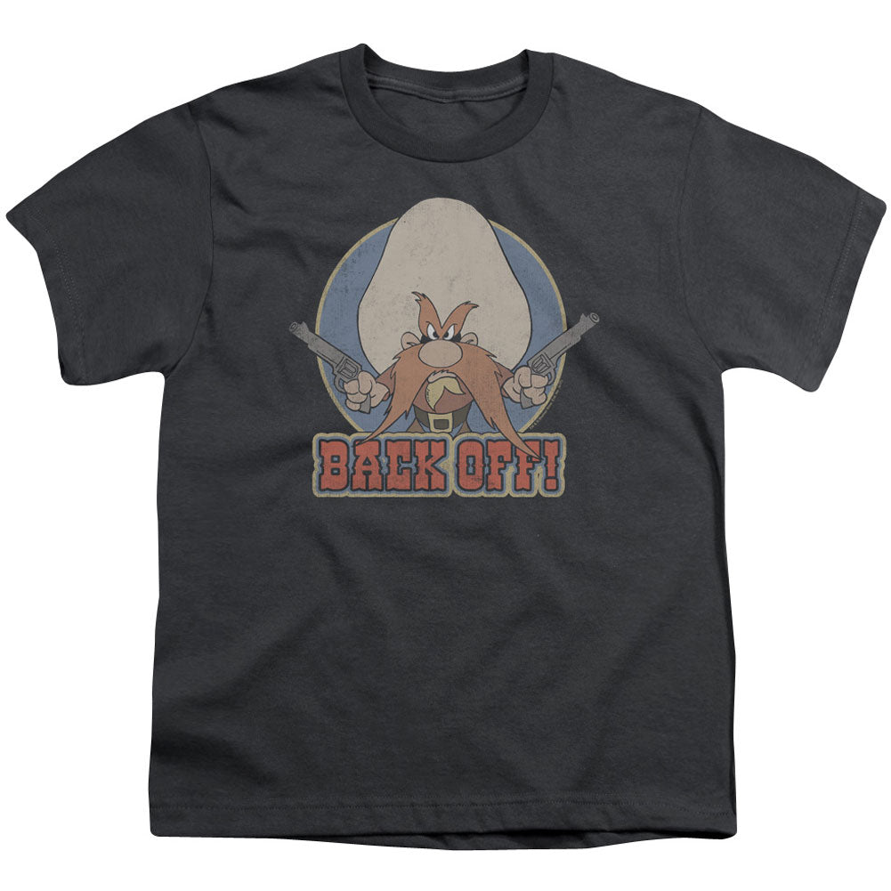 Looney Tunes I Said Back Off Youth T-shirt Front