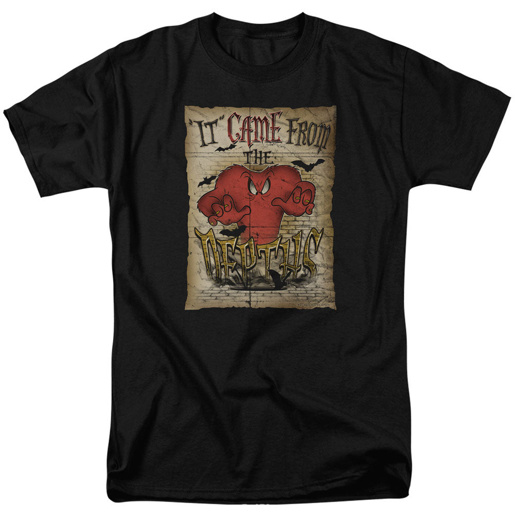 Looney Tunes The Depths Adult T-shirt Front