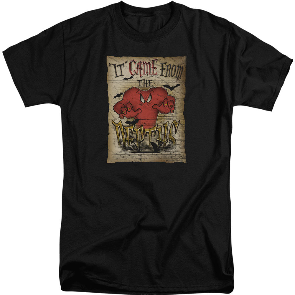 Looney Tunes The Depths Adult Tall T-shirt Tall Front