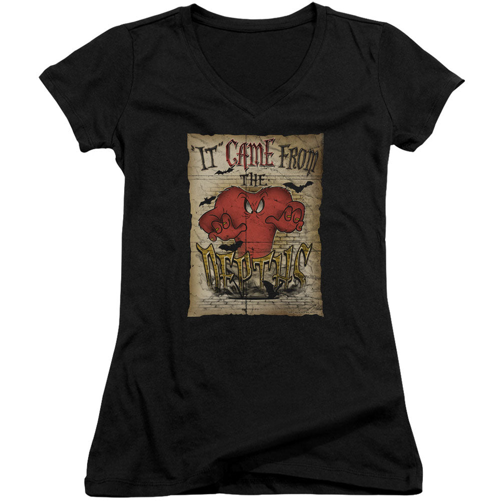 Looney Tunes The Depths V-Neck Junior Top Front