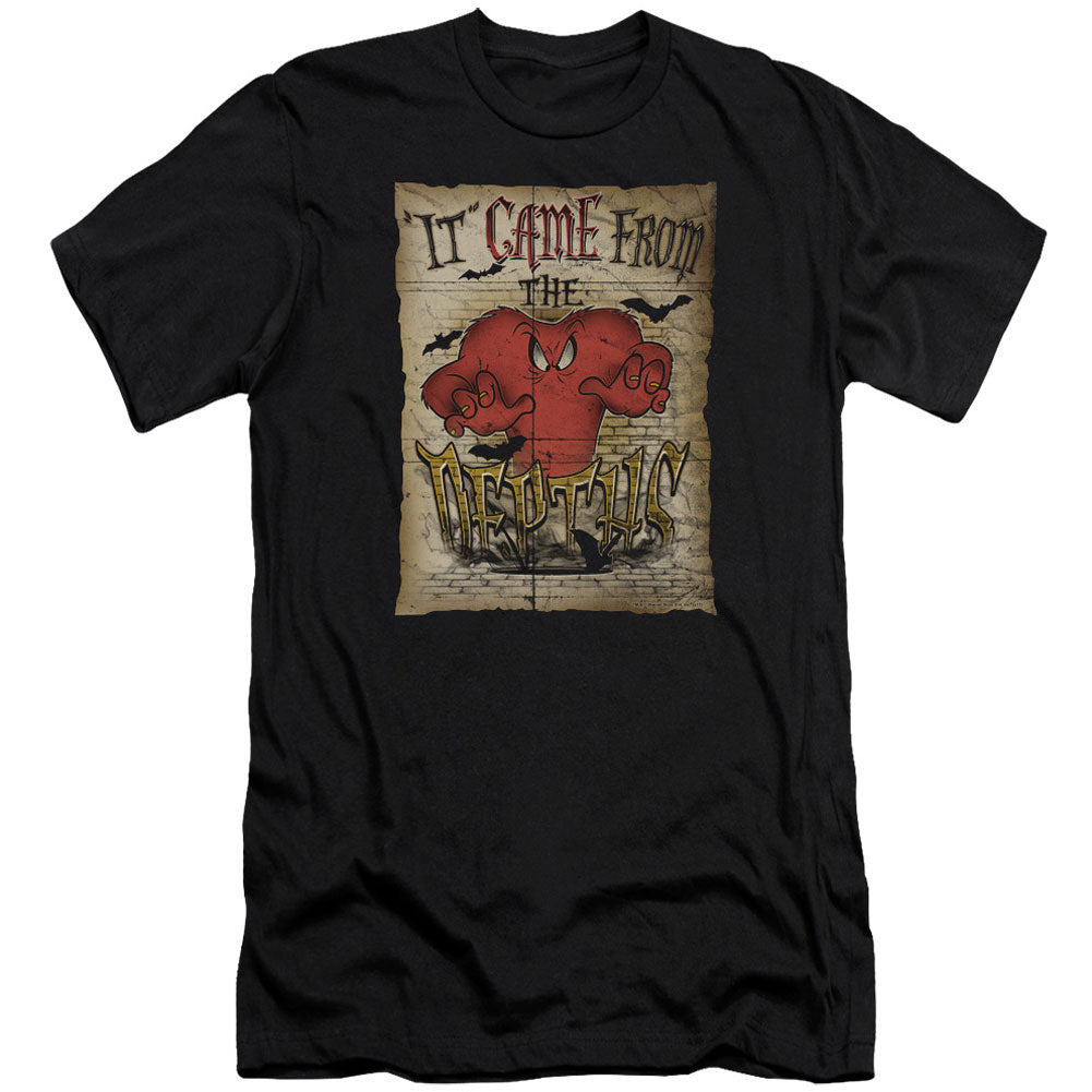Looney Tunes The Depths Adult Slim Fit Slim Fit T-shirt Front
