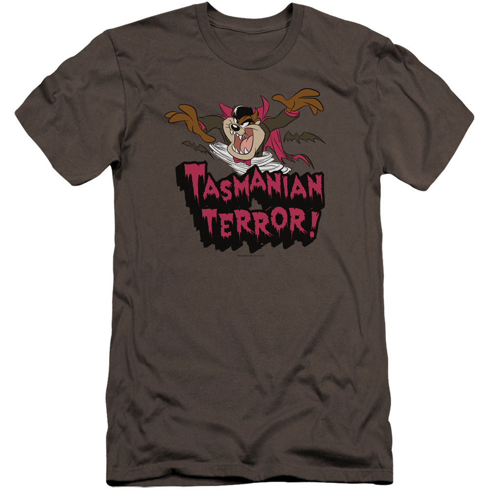 Looney Tunes Taz Terror Premium Canvas Brand Slim Fit T-shirt Front