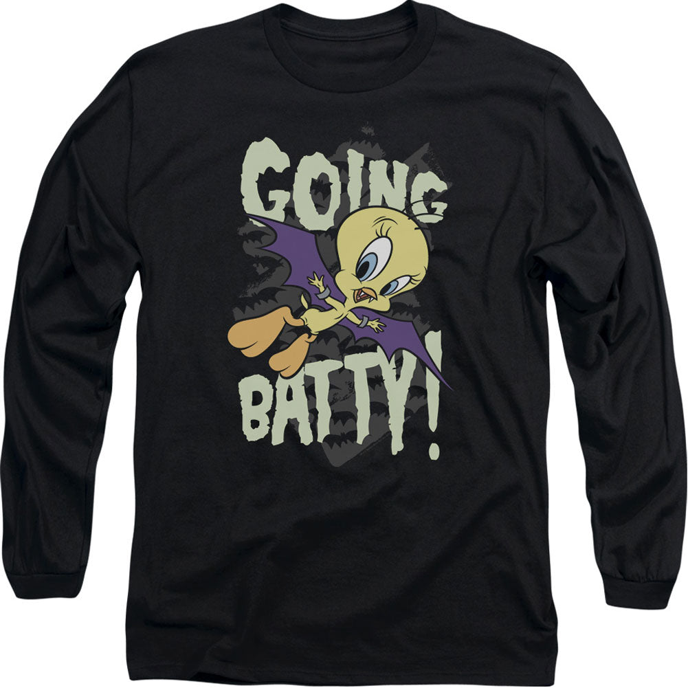 Looney Tunes Going Batty Long Sleeve Front