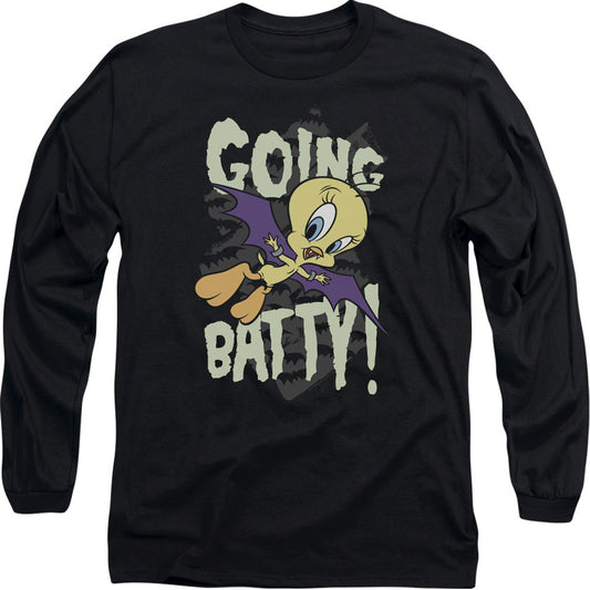 Looney Tunes Going Batty Long Sleeve Front