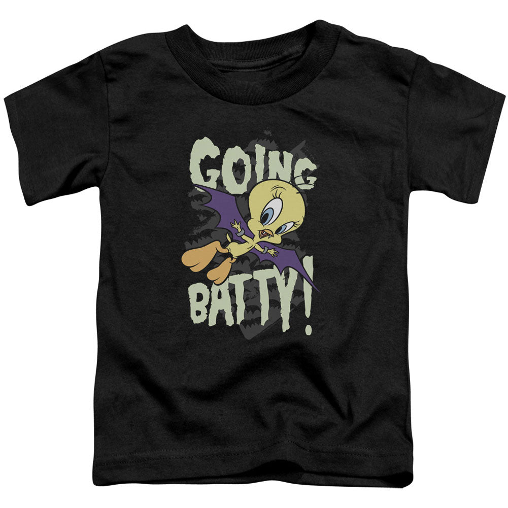 Looney Tunes Going Batty Toddler Childrens T-shirt Front