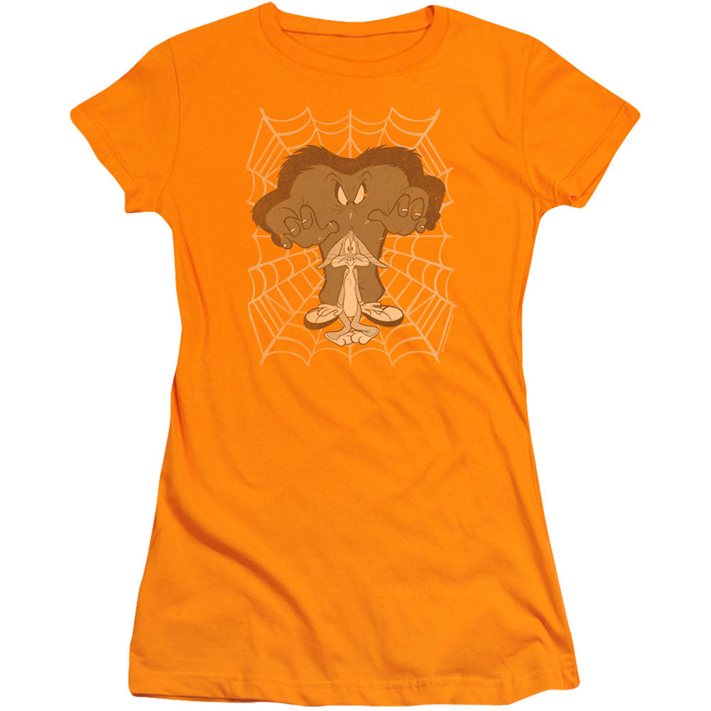 Looney Tunes Being Watched Cap Sleeve Junior Top Front