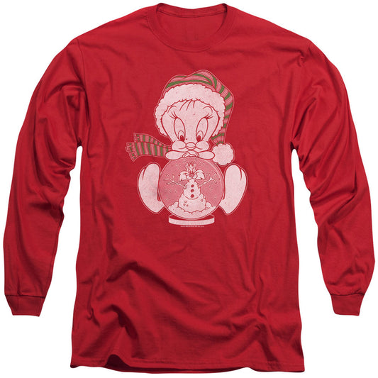 Looney Tunes Tweey Globe Long Sleeve Front