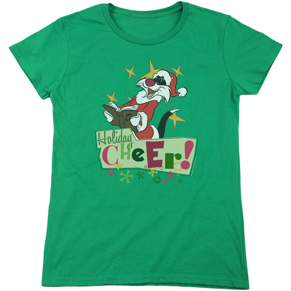 Looney Tunes Cheer Sylvester Junior Top Front