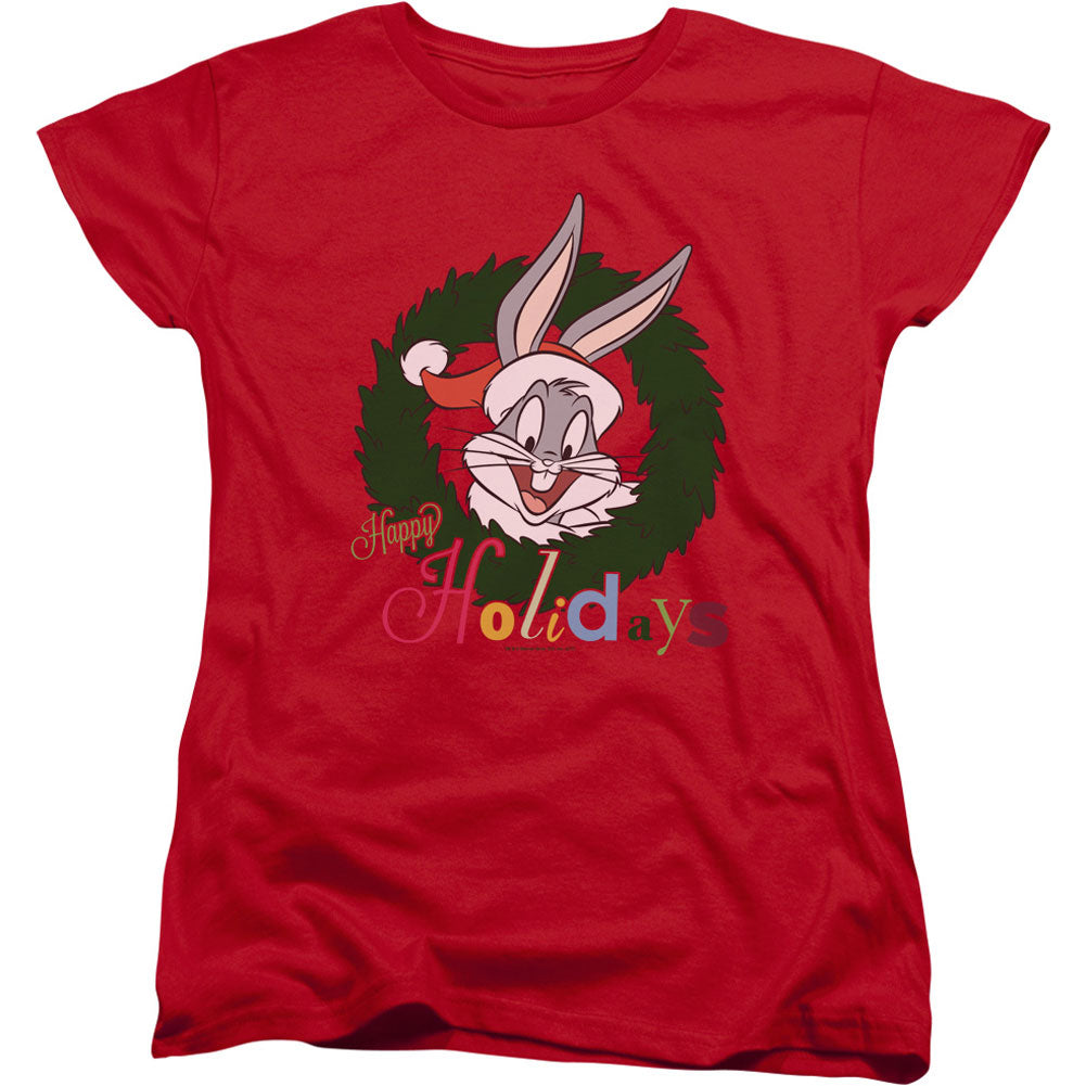 Looney Tunes Holiday Bunny Junior Top Front