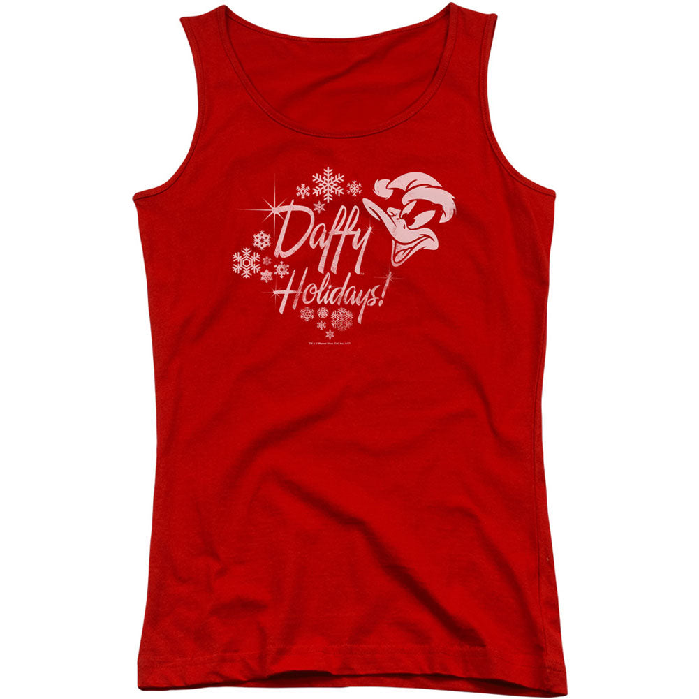 Looney Tunes Daffy Holidays Junior Top Front