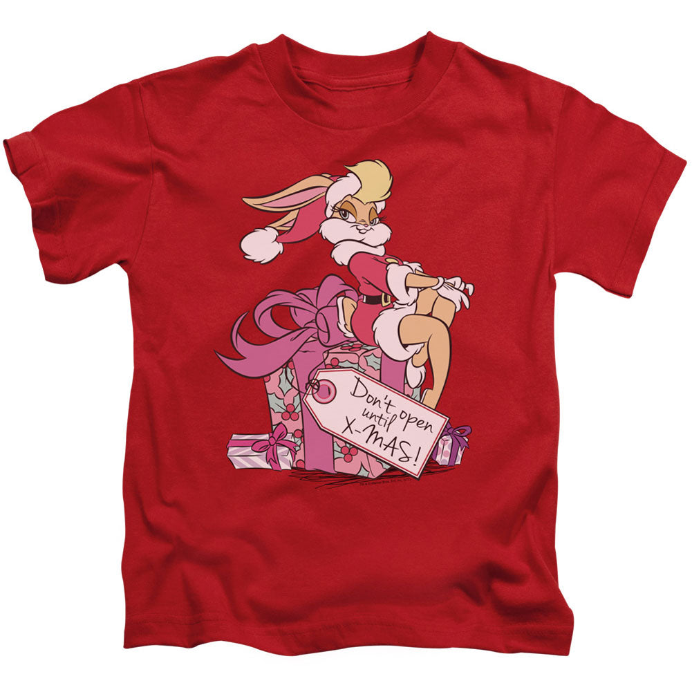 Looney Tunes Lola Present Juvenile Childrens T-shirt Front