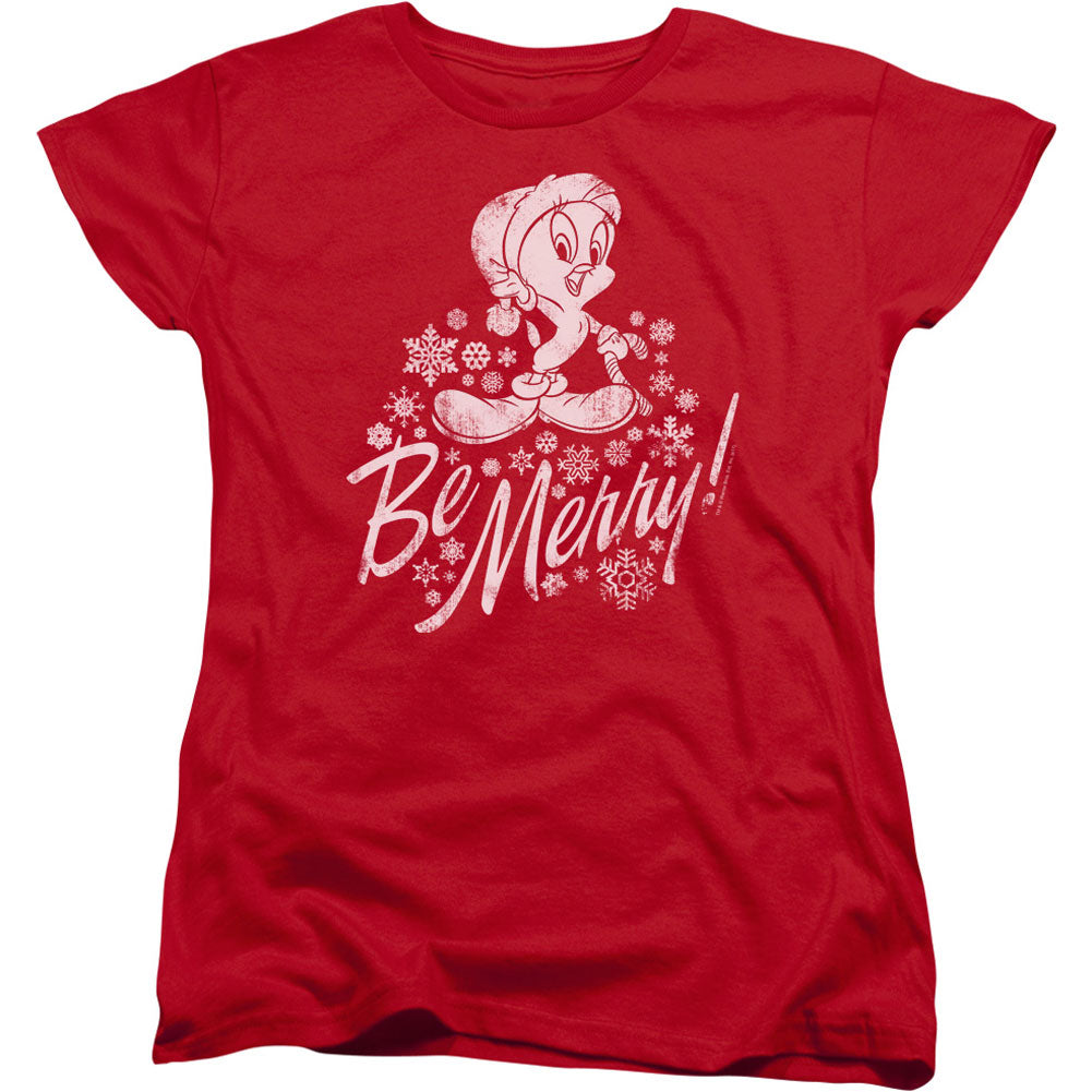 Looney Tunes Merry Tweety Junior Top Front