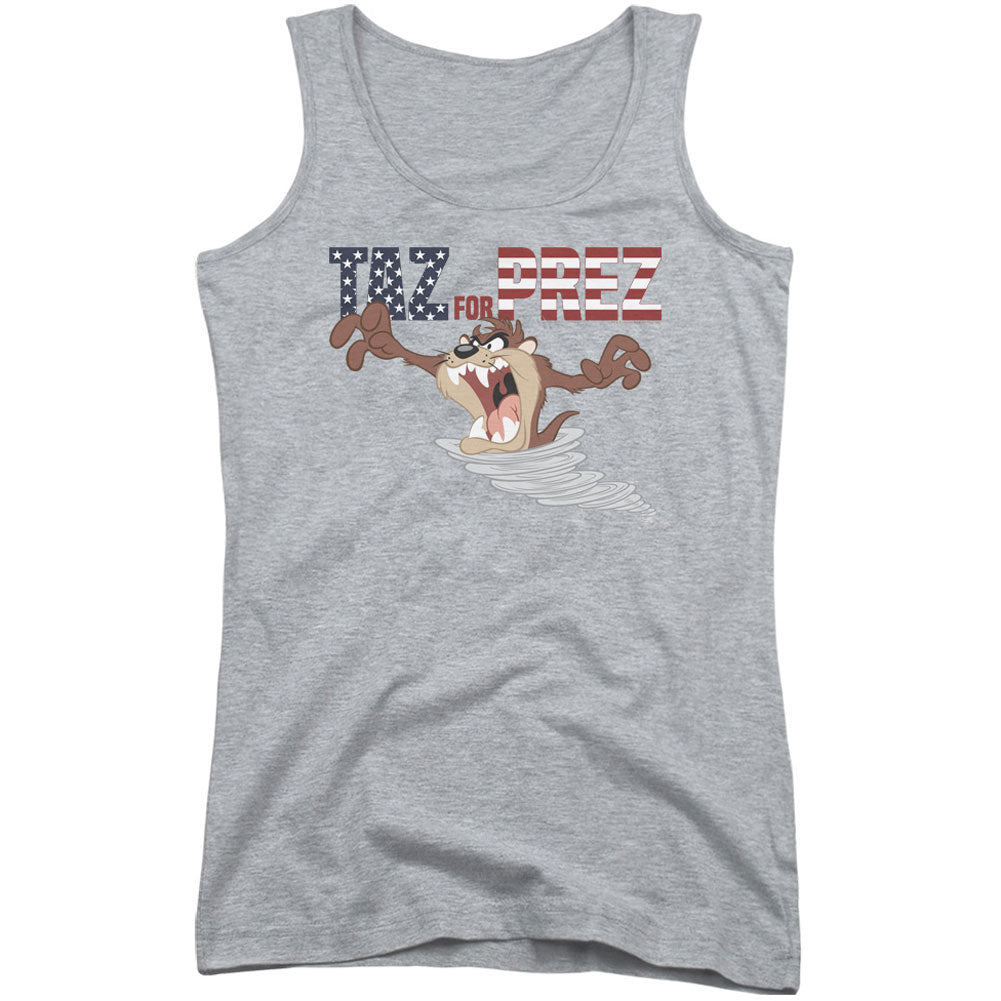 Looney Tunes Taz For Prez 3 Junior Top Front