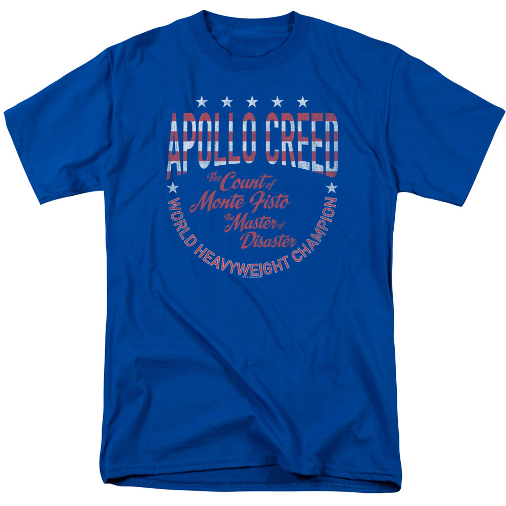Rocky Count Of Monte Fisto Adult T-shirt Front