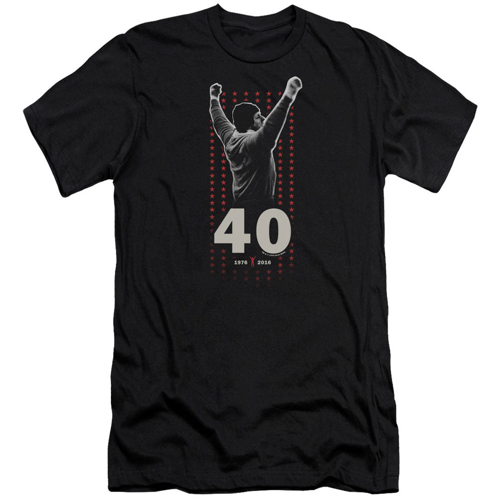 Rocky Stars Adult Slim Fit Slim Fit T-shirt Front