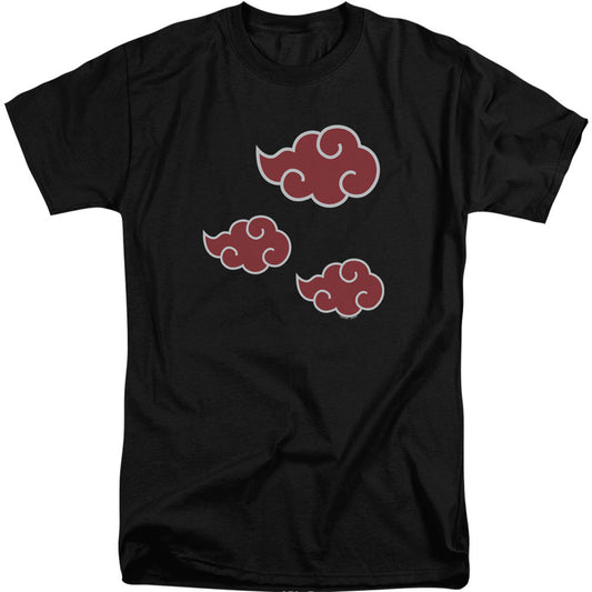 Naruto Akatsuki Clouds Adult Tall T-shirt Tall Front
