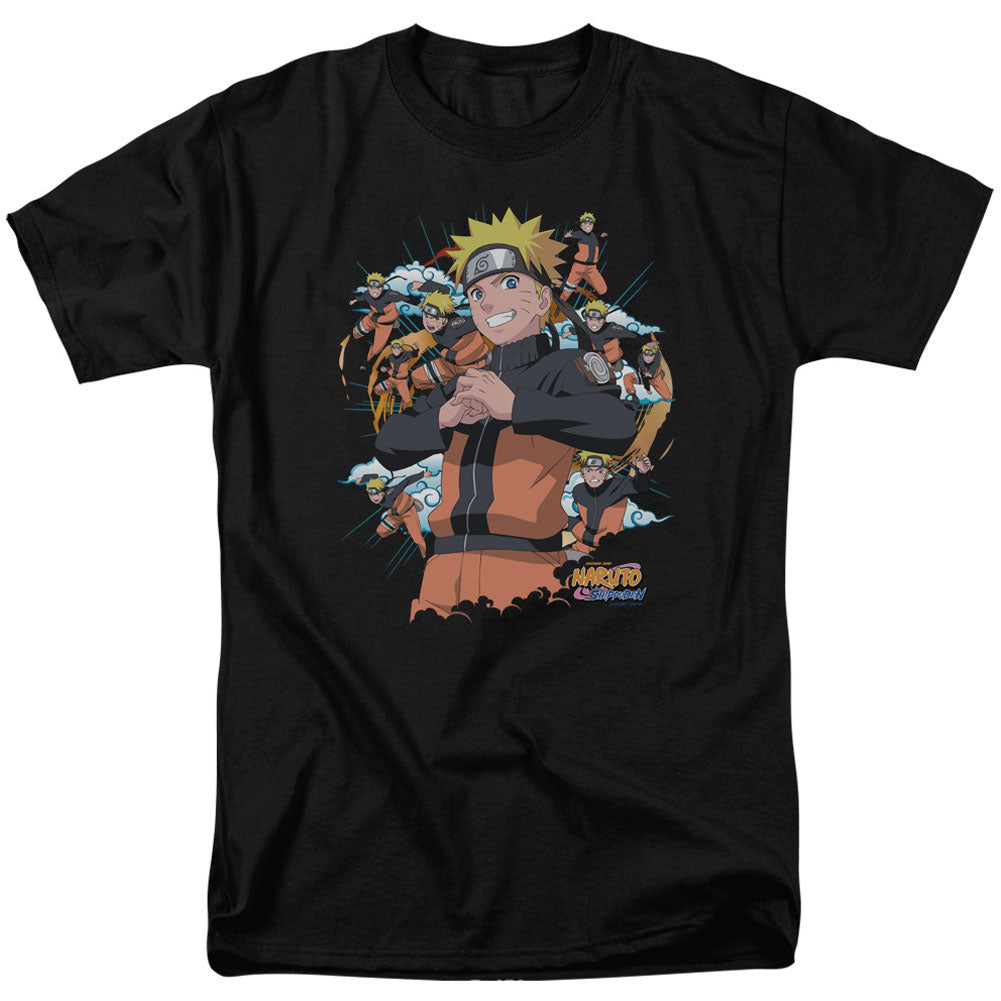 Naruto Shadow Clone Adult T-shirt Front