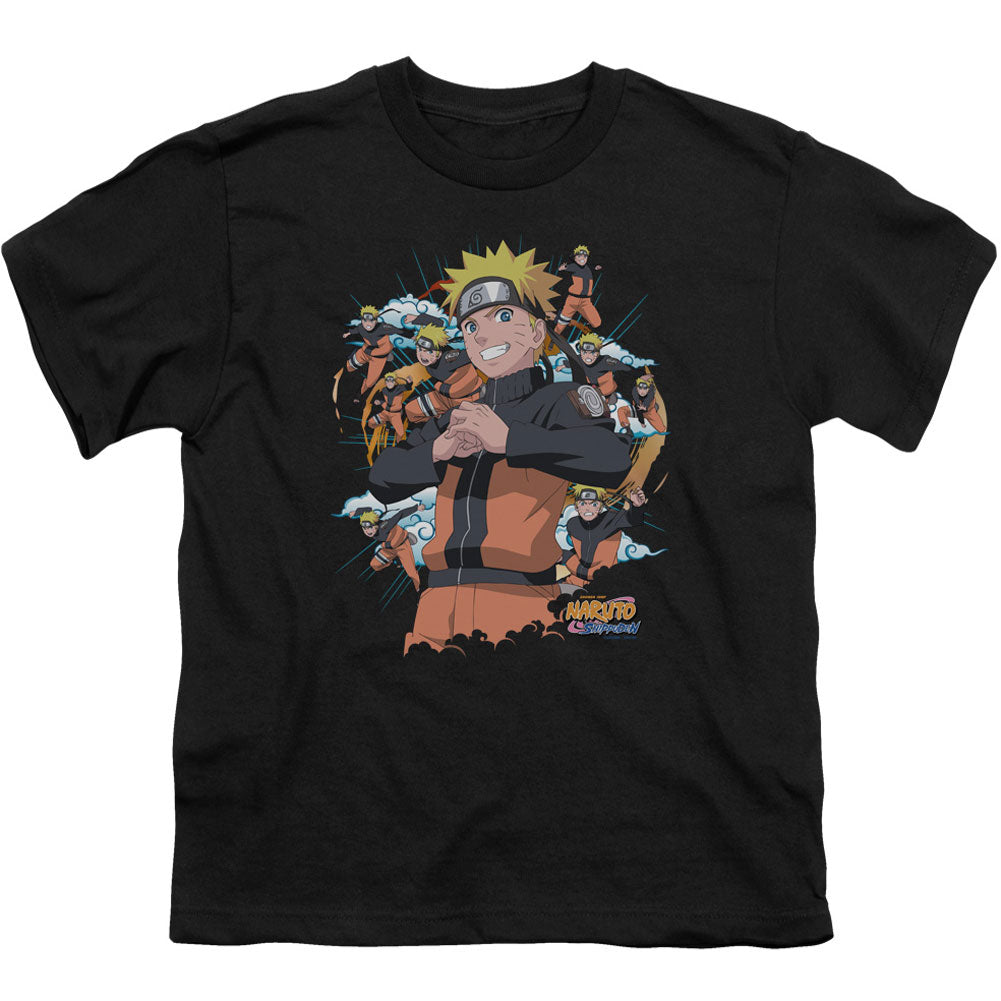 Naruto Shadow Clone Youth T-shirt Front