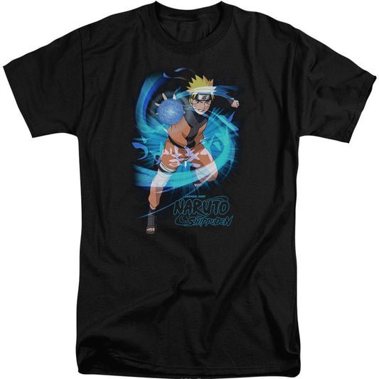 Naruto Energy Blast Adult Tall T-shirt Tall Front