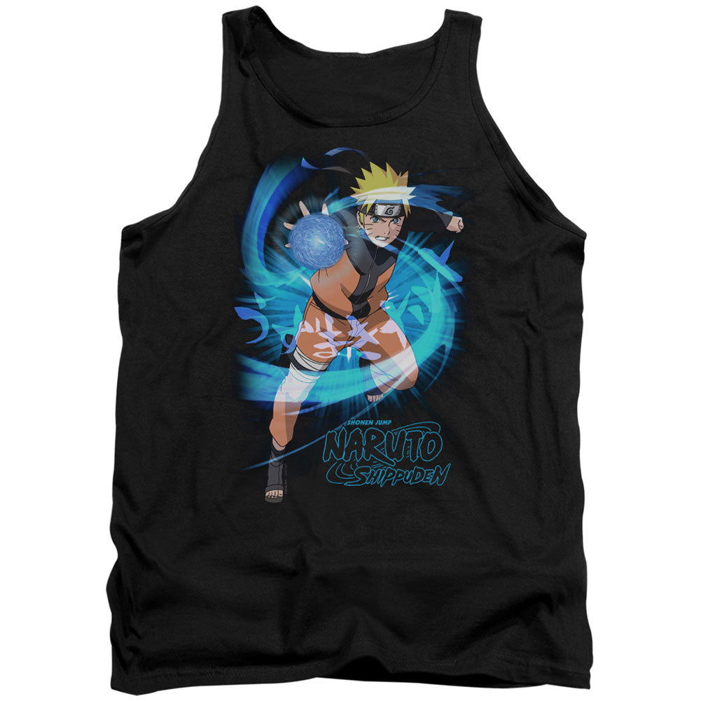 Naruto Energy Blast Mens Tank Front