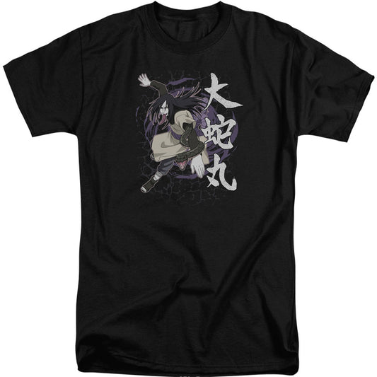Naruto Leaves Headband Adult Tall T-shirt Tall Front