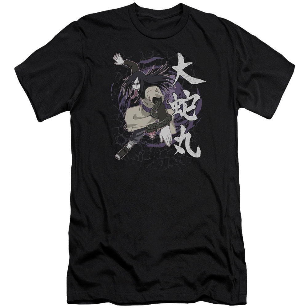 Naruto Leaves Headband Premium Canvas Brand Slim Fit T-shirt Front