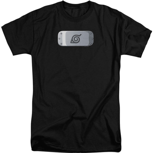 Naruto Leaves Headband Adult Tall T-shirt Tall Front