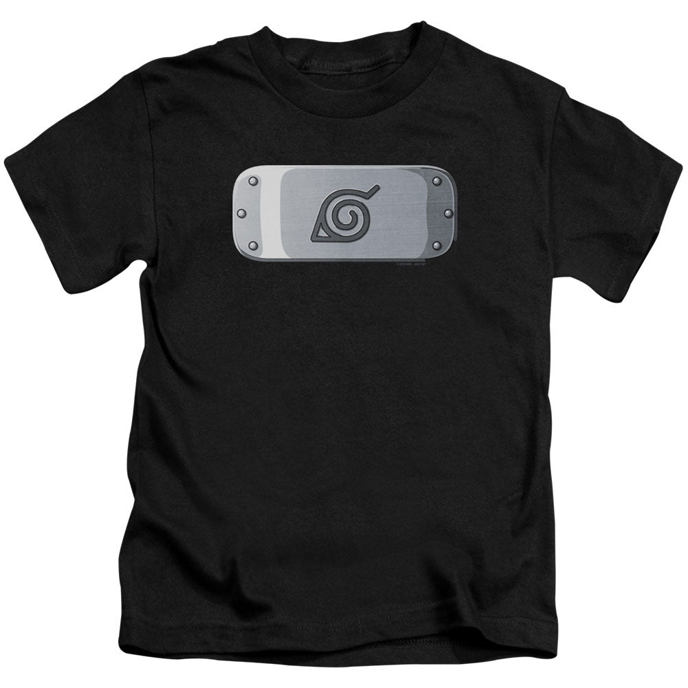Naruto Leaves Headband Juvenile Childrens T-shirt Front
