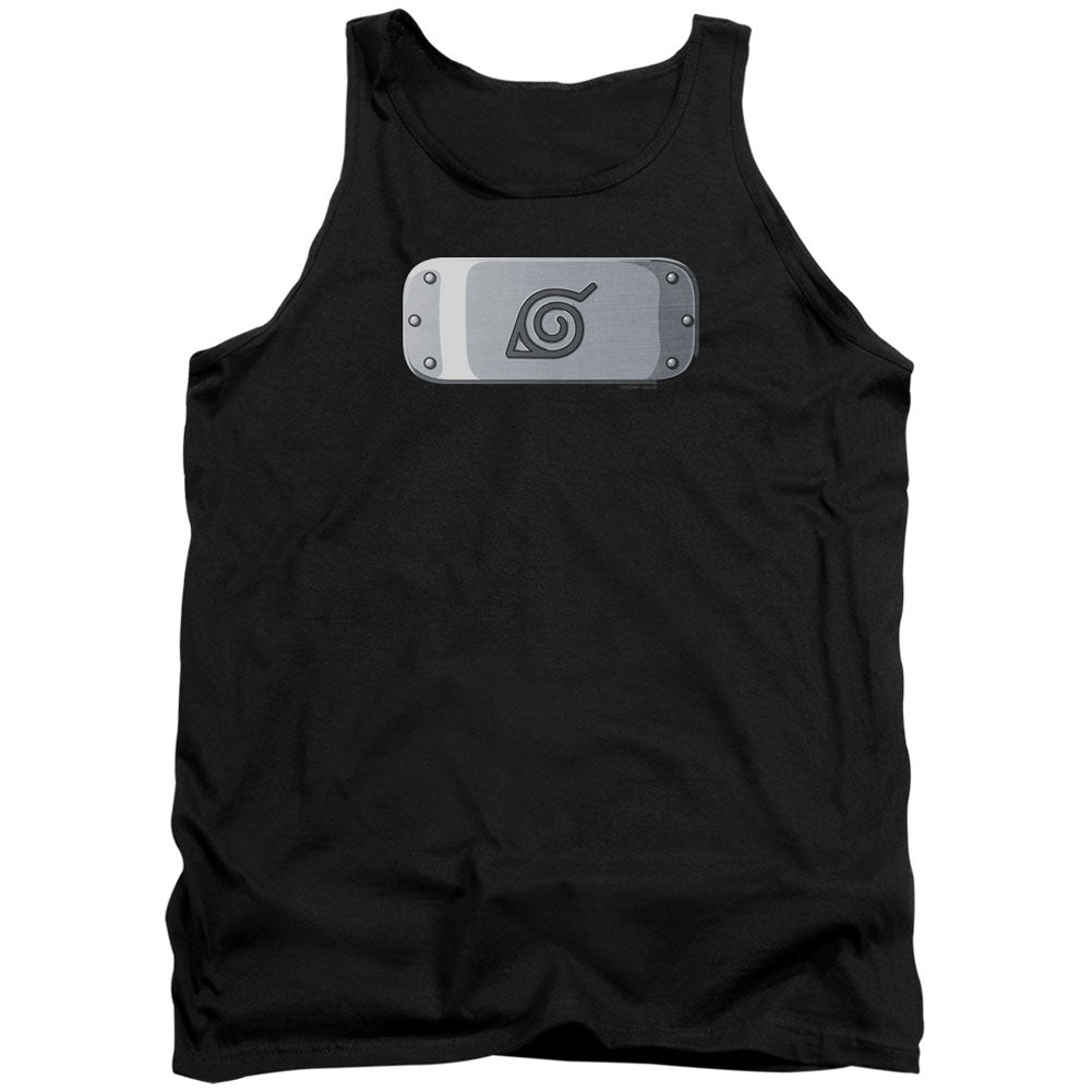 Naruto Leaves Headband Mens Tank Front