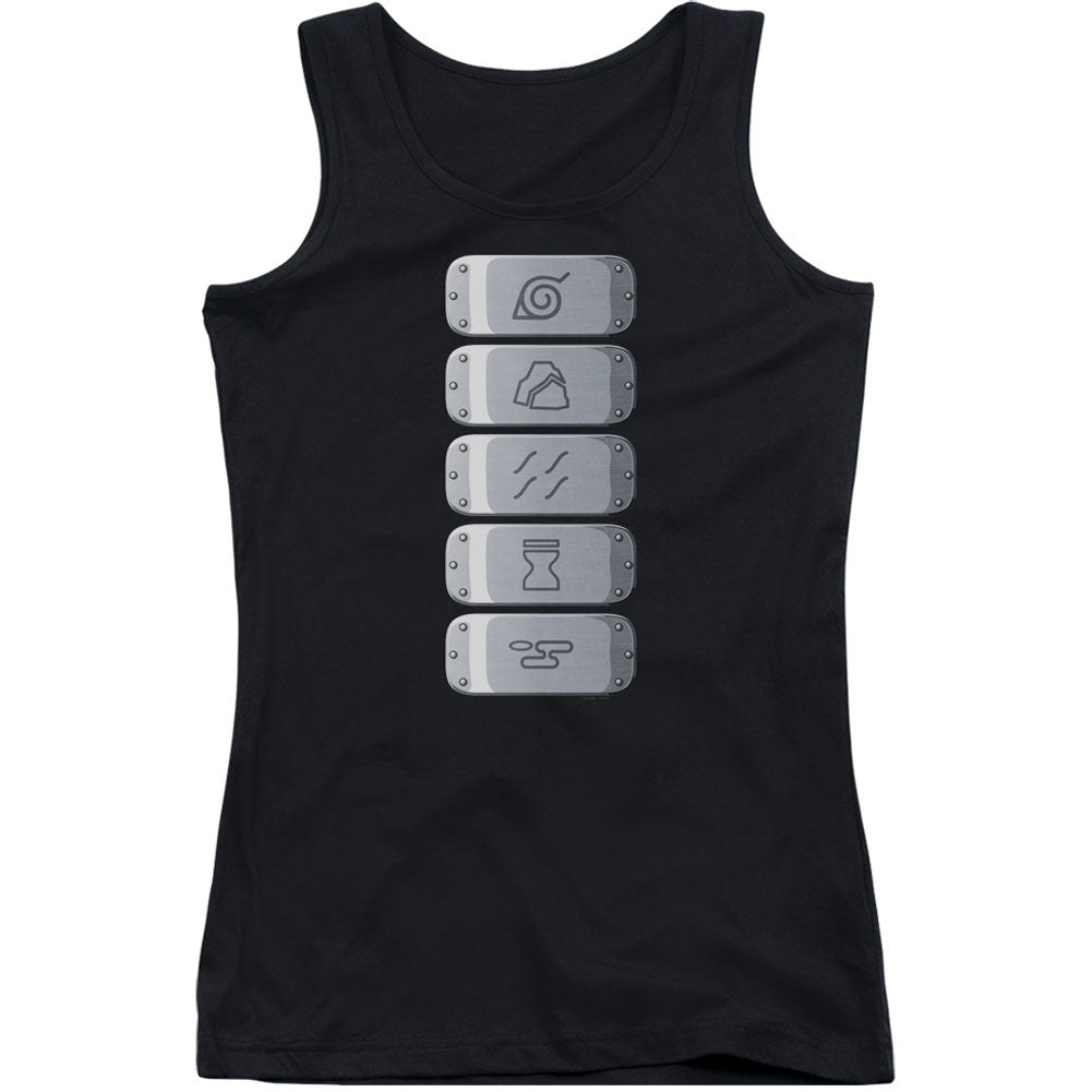 Naruto Village Headbands Junior Top Front