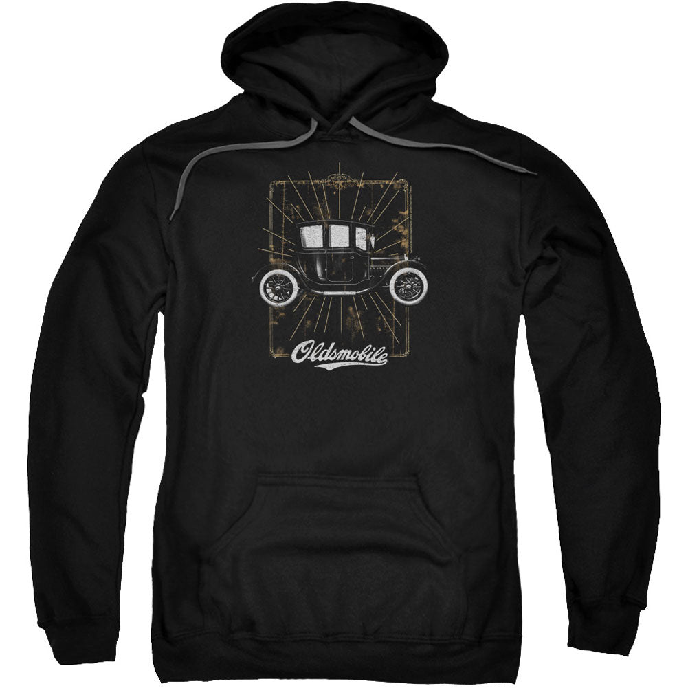 Oldsmobile 1912 Defender Adult 25% Poly Hooded Sweatshirt Front