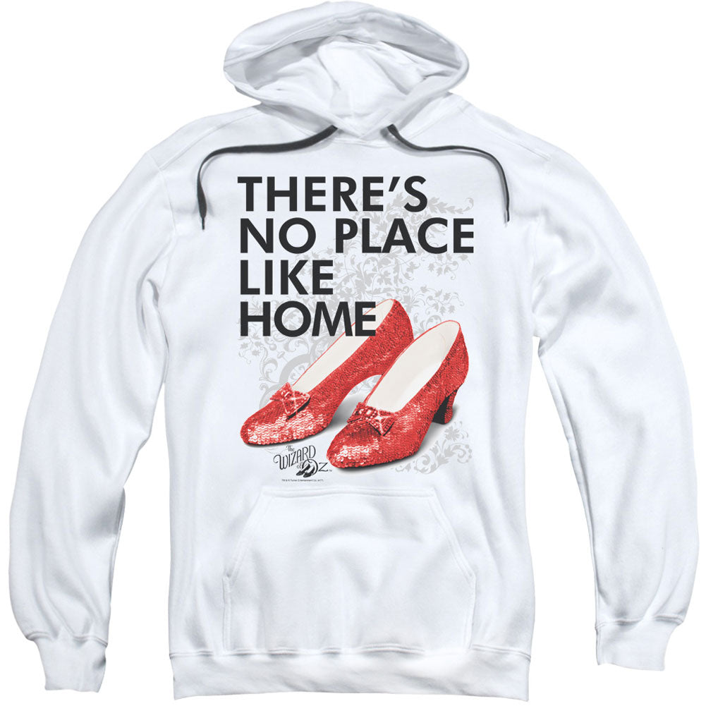 Wizard Of Oz No Place Like Home Adult 25% Poly Hooded Sweatshirt Front