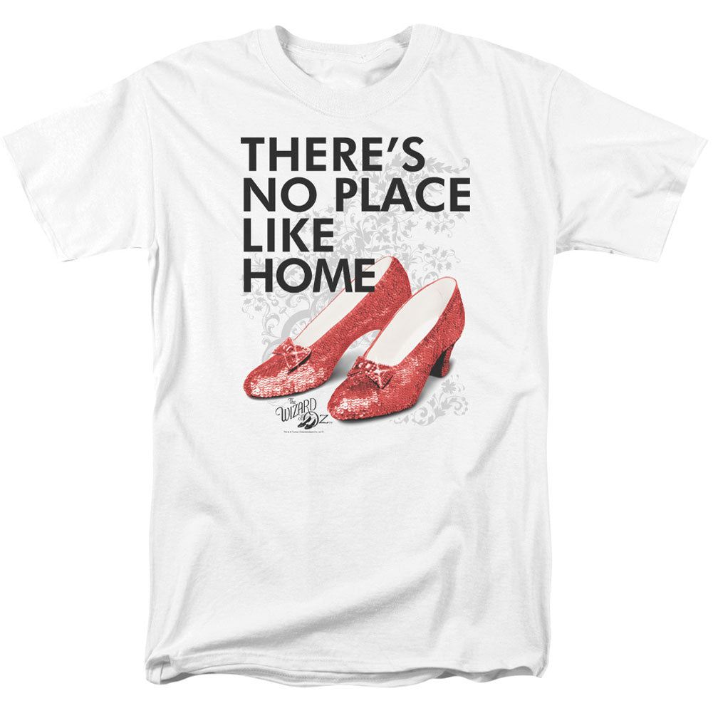 Wizard Of Oz No Place Like Home Adult T-shirt Front