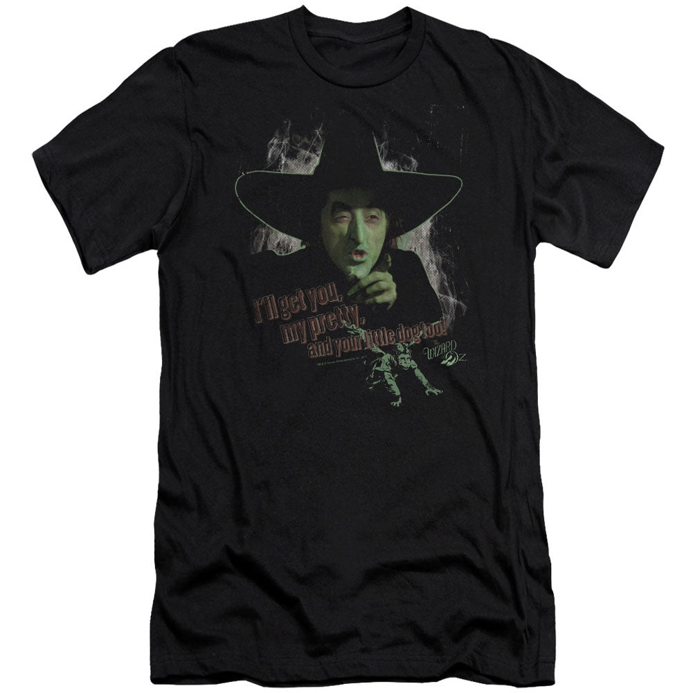 Wizard Of Oz And Your Little Dog Too Premium Canvas Brand Slim Fit T-shirt Front