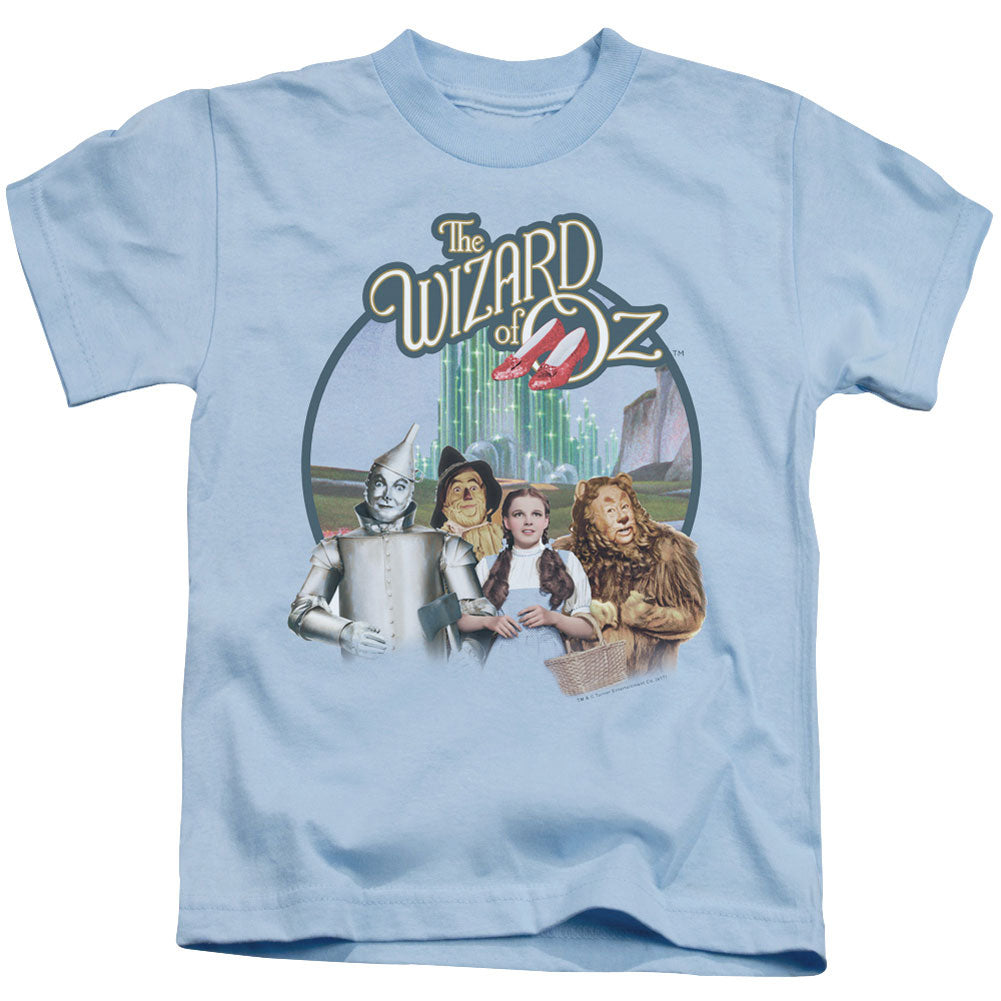 Wizard Of Oz Were Off To See Wizard Juvenile Childrens T-shirt Front