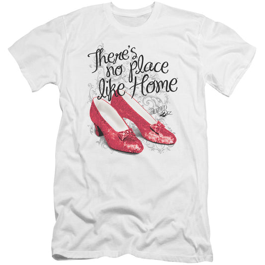 Wizard Of Oz Ruby Slippers Premium Canvas Brand Slim Fit T-shirt Front