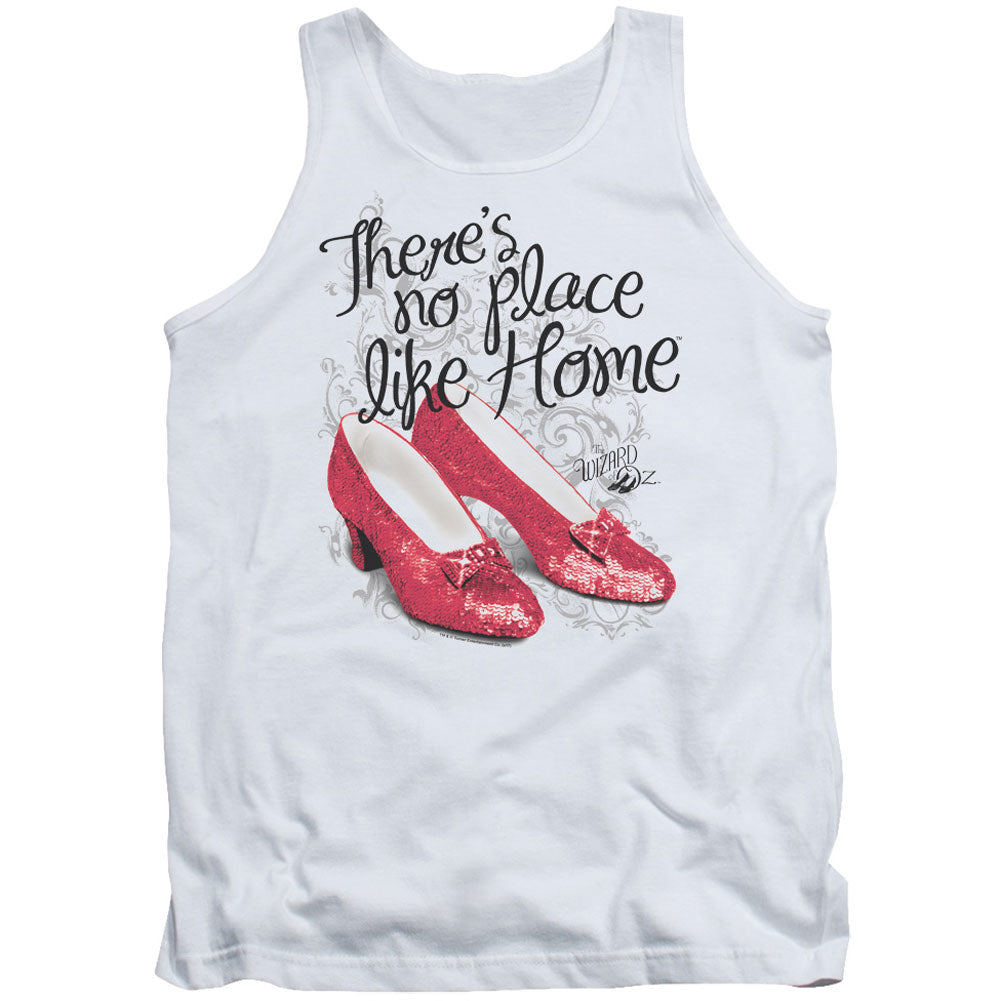 Wizard Of Oz Ruby Slippers Mens Tank Front
