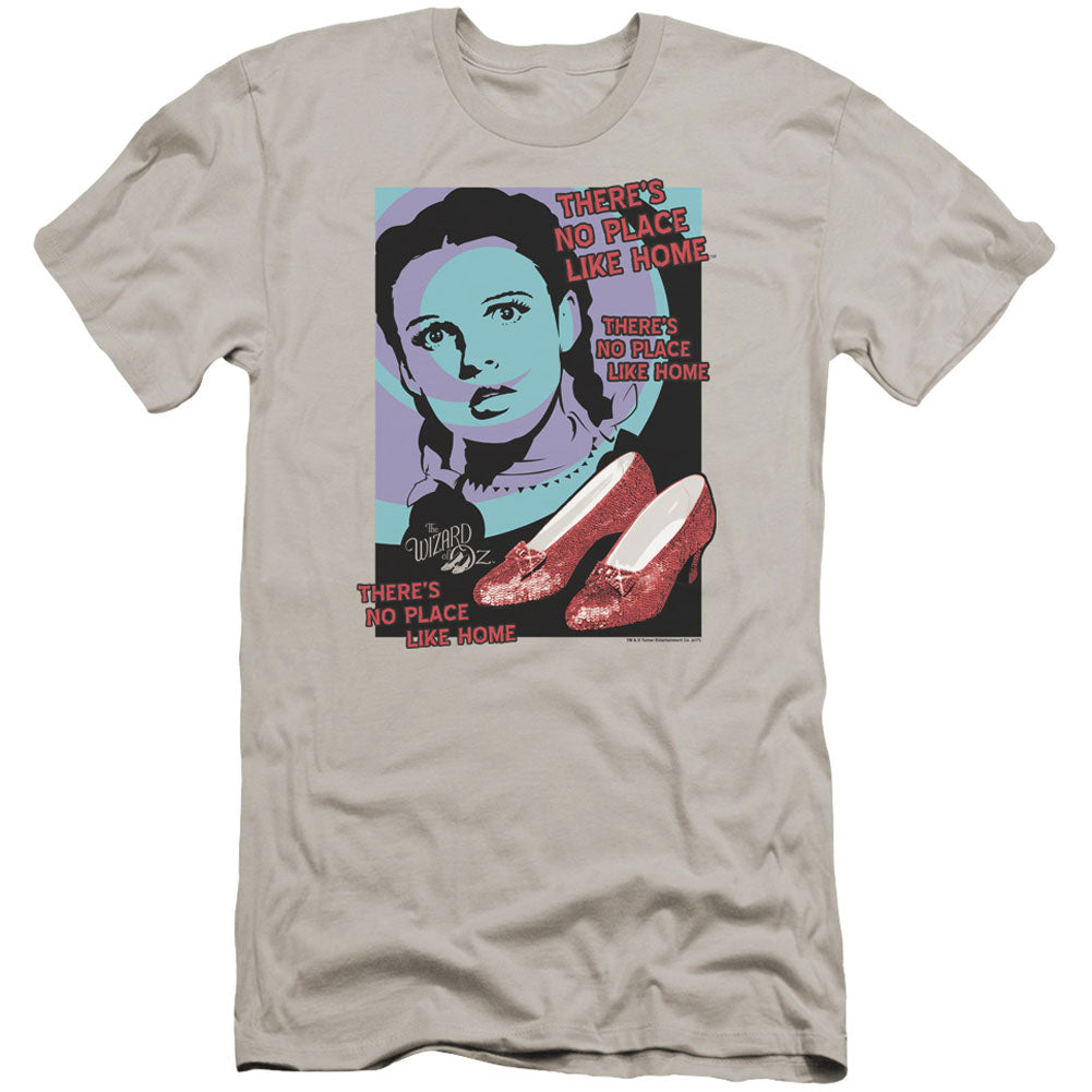Wizard Of Oz Click 3 Times Premium Canvas Brand Slim Fit T-shirt Front