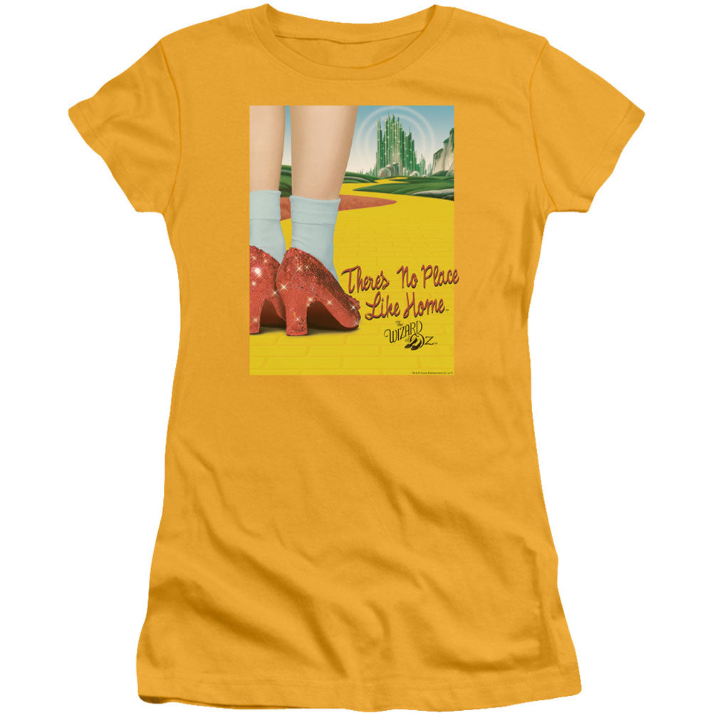 Wizard Of Oz The Way Home Cap Sleeve Junior Top Front