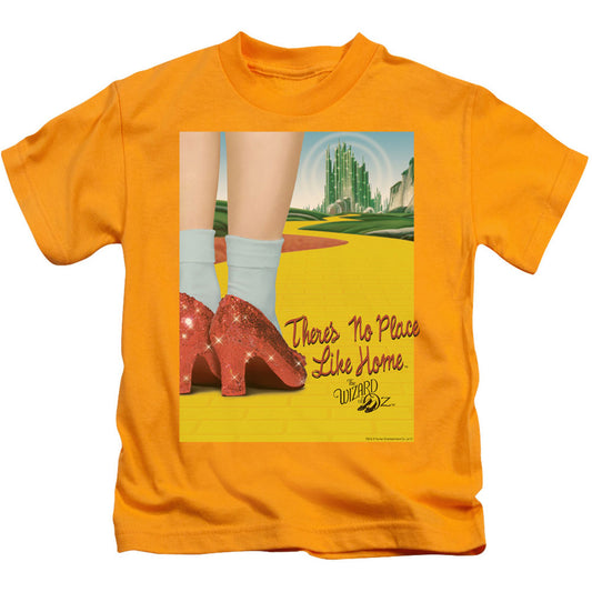 Wizard Of Oz The Way Home Juvenile Childrens T-shirt Front