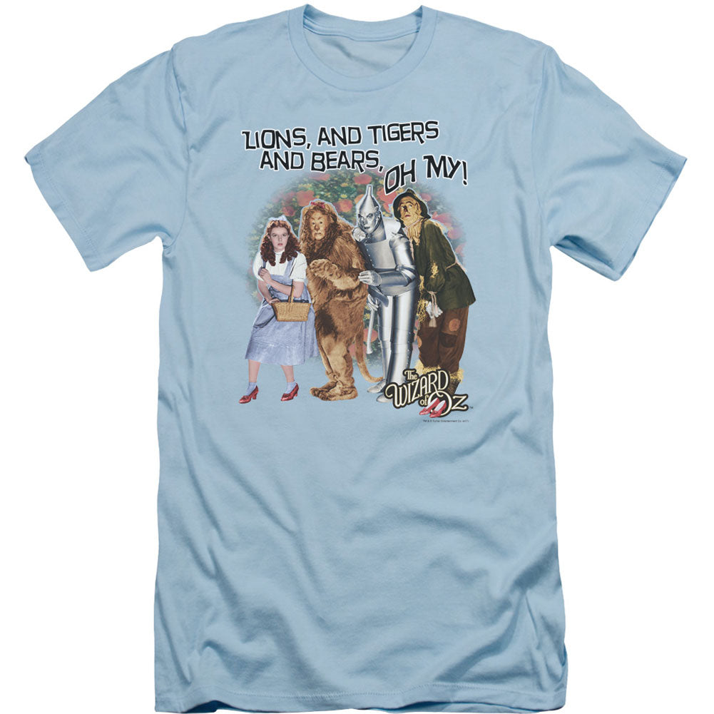 Wizard Of Oz Oh My Adult Slim Fit Slim Fit T-shirt Front